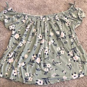 Off the shoulder top